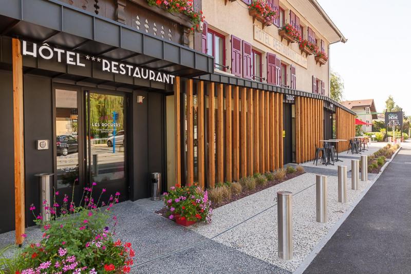 Hotel-Restaurant "Les Rochers" La Balme-de-Sillingy Eksteriør billede
